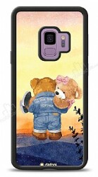 Dafoni Art Samsung Galaxy S9 Sunset Teddy Bears Kılıf - Dafoni