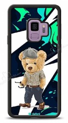 Dafoni Art Samsung Galaxy S9 Thoughtful Teddy Bear Kılıf - Dafoni