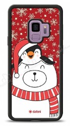Dafoni Art Samsung Galaxy S9 Winter Friends Kılıf - Dafoni