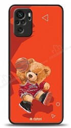 Dafoni Art Xiaomi Redmi Note 10 Basketball Bear Kılıf - Dafoni