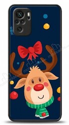 Dafoni Art Xiaomi Redmi Note 10 Christmas Deer Kılıf - Dafoni