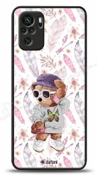 Dafoni Art Xiaomi Redmi Note 10 Pretty Teddy Kılıf - Dafoni