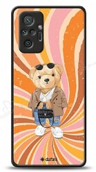 Dafoni Art Xiaomi Redmi Note 10 Pro Bear Effect Kılıf - Dafoni