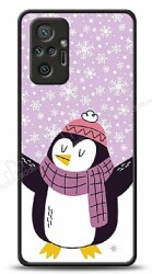Dafoni Art Xiaomi Redmi Note 10 Pro Penguin Kılıf - Dafoni