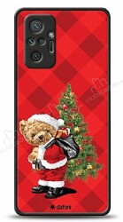Dafoni Art Xiaomi Redmi Note 10 Pro Santa Bear Kılıf - Dafoni