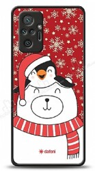 Dafoni Art Xiaomi Redmi Note 10 Pro Winter Friends Kılıf - Dafoni