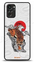 Dafoni Art Xiaomi Redmi Note 10 Roaring Tiger Kılıf - Dafoni
