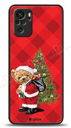 Dafoni Art Xiaomi Redmi Note 10 Santa Bear Kılıf - Dafoni