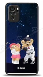 Dafoni Art Xiaomi Redmi Note 10 Sporty Couple Teddy Kılıf - Dafoni