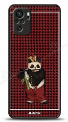 Dafoni Art Xiaomi Redmi Note 10 Traditional Panda Kılıf - Dafoni