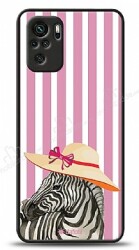 Dafoni Art Xiaomi Redmi Note 10 Zebra Fashion Kılıf - Dafoni