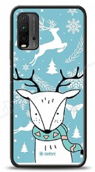 Dafoni Art Xiaomi Redmi Note 9 4G Cold Deer Kılıf - Dafoni