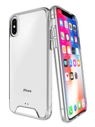 Dafoni Clear Hard iPhone X / XS Ultra Koruma Kılıf - Dafoni