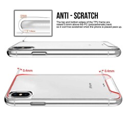 Dafoni Clear Hard iPhone XR Ultra Koruma Kılıf - 5