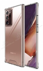 Dafoni Clear Hard Samsung Galaxy Note 20 Ultra Süper Koruma Kılıf - Dafoni