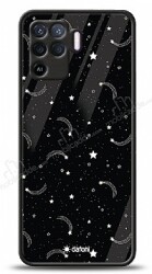 Dafoni Glossy Oppo Reno5 Lite Kuyruklu Yıldız Kılıf - Dafoni