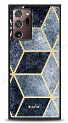 Dafoni Glossy Samsung Galaxy Note 20 Ultra Simli Mavi Prizma Kılıf - Dafoni