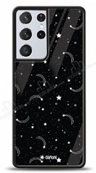 Dafoni Glossy Samsung Galaxy S21 Ultra Kuyruklu Yıldız Kılıf - Dafoni