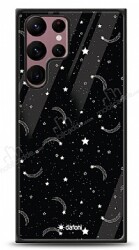 Dafoni Glossy Samsung Galaxy S22 Ultra 5G Kuyruklu Yıldız Kılıf - Dafoni