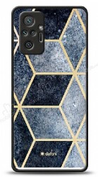 Dafoni Glossy Xiaomi Redmi Note 10 Pro Simli Mavi Prizma Kılıf - Dafoni