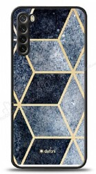 Dafoni Glossy Xiaomi Redmi Note 8 Simli Mavi Prizma Kılıf - Dafoni