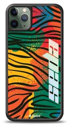 Dafoni Hologram iPhone 11 Pro Max Kişiye Özel Tropical Color Kılıf - 1
