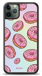 Dafoni Hologram iPhone 11 Pro Max Pembe Donut Kılıf - 1