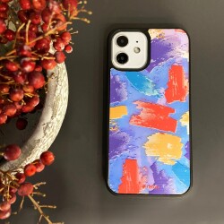 Dafoni Hologram iPhone 12 Pro 6.1 inç Brush Kılıf - 3