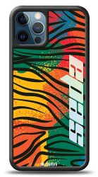 Dafoni Hologram iPhone 12 Pro Max 6.7 inç Kişiye Özel Tropical Color Kılıf - 1