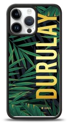 Dafoni Hologram iPhone 14 Pro Max Kişiye Özel Tropikal Kılıf - 1