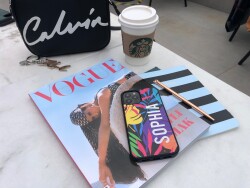 Dafoni Hologram iPhone 15 Plus Kişiye Özel Çiçek Desenli Kılıf - 8