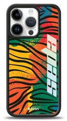 Dafoni Hologram iPhone 15 Pro Kişiye Özel Tropical Color Kılıf - 1
