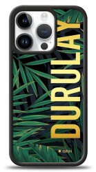 Dafoni Hologram iPhone 15 Pro Kişiye Özel Tropikal Kılıf - 1