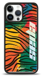 Dafoni Hologram iPhone 15 Pro Max Kişiye Özel Tropical Color Kılıf - 1