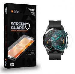 Dafoni Huawei Watch GT2 Pro Tempered Glass Premium Cam Ekran Koruyucu 46 mm - Dafoni