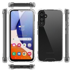 Dafoni Hummer Samsung Galaxy A24 Ultra Koruma Silikon Kenarlı Şeffaf Kılıf - 8