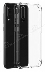 Dafoni Hummer Xiaomi Mi 9 Ultra Koruma Silikon Kenarlı Şeffaf Kılıf - Dafoni