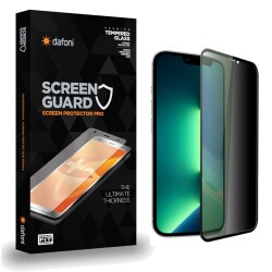 Dafoni iPhone 13 / 13 Pro Full Privacy Mat Nano Ekran Koruyucu - Dafoni