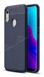 Dafoni Liquid Shield Premium Huawei Y6 2019 Lacivert Silikon Kılıf - Dafoni