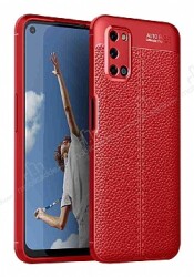 Dafoni Liquid Shield Premium Oppo A72 Kırmızı Silikon Kılıf - Dafoni