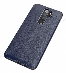 Dafoni Liquid Shield Premium Xiaomi Redmi 9 Lacivert Silikon Kılıf - Dafoni