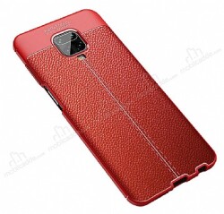 Dafoni Liquid Shield Premium Xiaomi Redmi Note 9S Kırmızı Silikon Kılıf - Dafoni