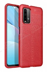 Dafoni Liquid Shield Xiaomi Poco M3 Ultra Koruma Kırmızı Kılıf - Dafoni