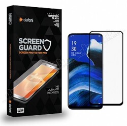 Dafoni Oppo Reno2 Z Tempered Glass Premium Full Cam Ekran Koruyucu - Dafoni