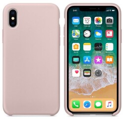 Dafoni Orjinal Series iPhone X / XS Pembe Silikon Kılıf - 2