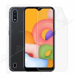Dafoni Samsung Galaxy A01 360 Poliuretan Koruyucu Film Kaplama - Dafoni