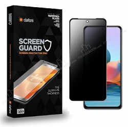 Dafoni Samsung Galaxy M52 5G Full Privacy Tempered Glass Premium Cam Ekran Koruyucu - Dafoni