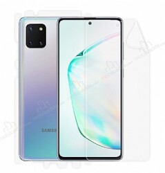 Dafoni Samsung Galaxy Note 10 Lite 360 Poliuretan Koruyucu Film Kaplama - Dafoni