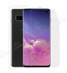 Dafoni Samsung Galaxy S10 360 Poliuretan Koruyucu Film Kaplama - Dafoni