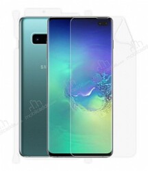 Dafoni Samsung Galaxy S10 Plus 360 Poliuretan Koruyucu Film Kaplama - Dafoni